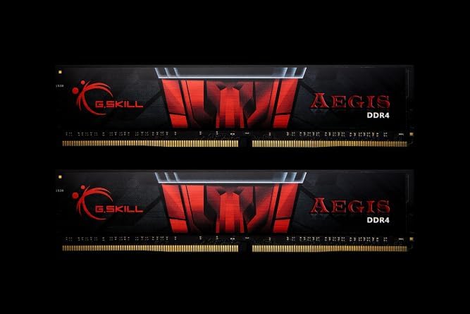 G.Skill 8GB DDR4-2133 - DDR4 Memory (PC/Server, 2 x 4GB, Dual, Black, Red) Classic