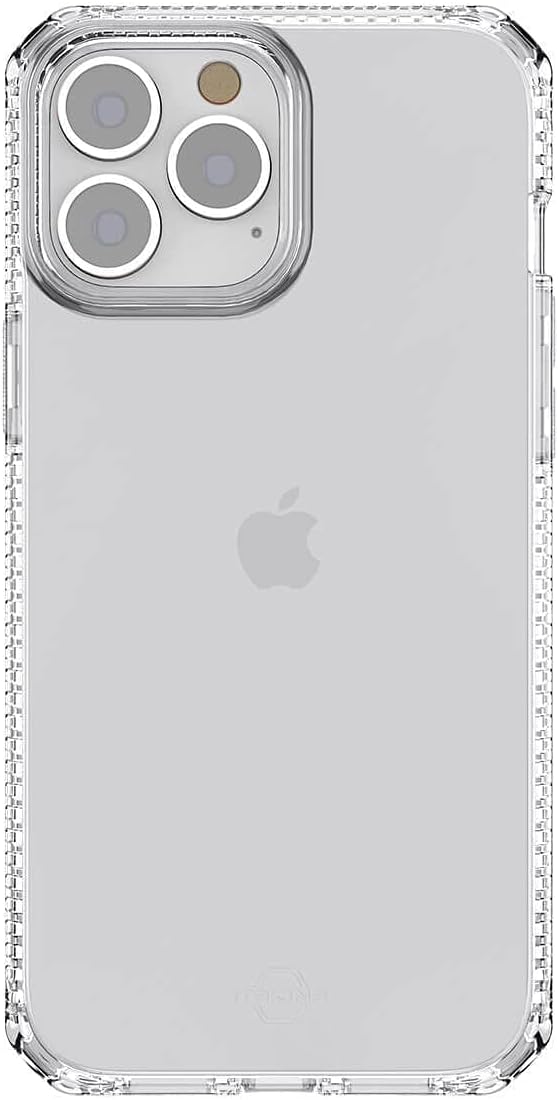 ITSKINS ITSPECLEARIP1367T Mobile Phone Case Compatible with iPhone 13 Pro Max/12 Pro Max Spectrum/Clear Transparent