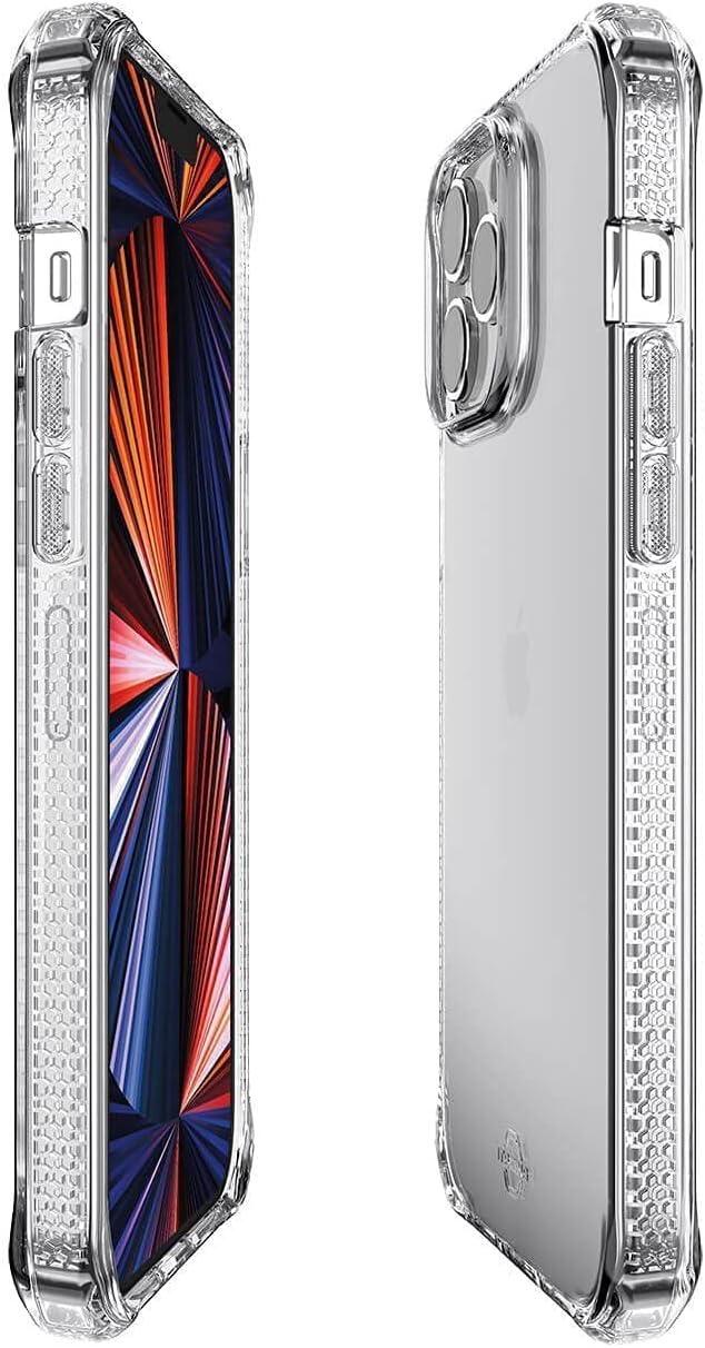 ITSKINS Mobile Phone Case Compatible with iPhone 13 Pro - Spectrum/Clear Transparent