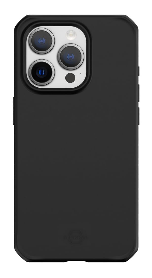 ITSKINS Compatible with iPhone 15 Pro Max Black 6.7 Spectrum R Silk