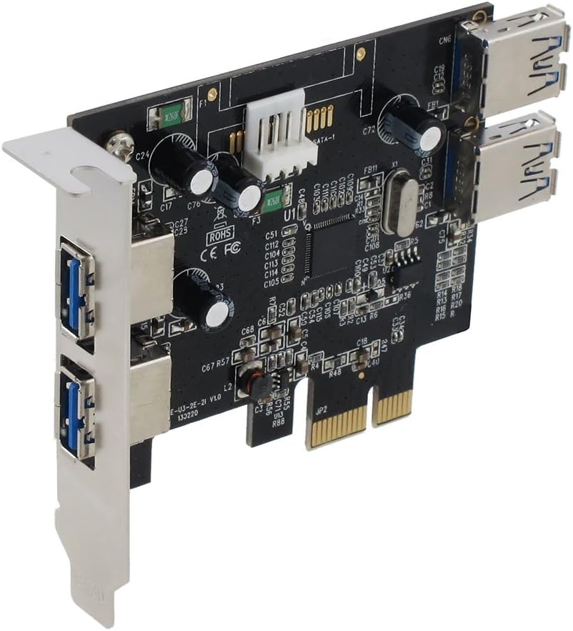 Schnittstelle PCI-E USB 3.0 4-Port (2ext./2int) Se