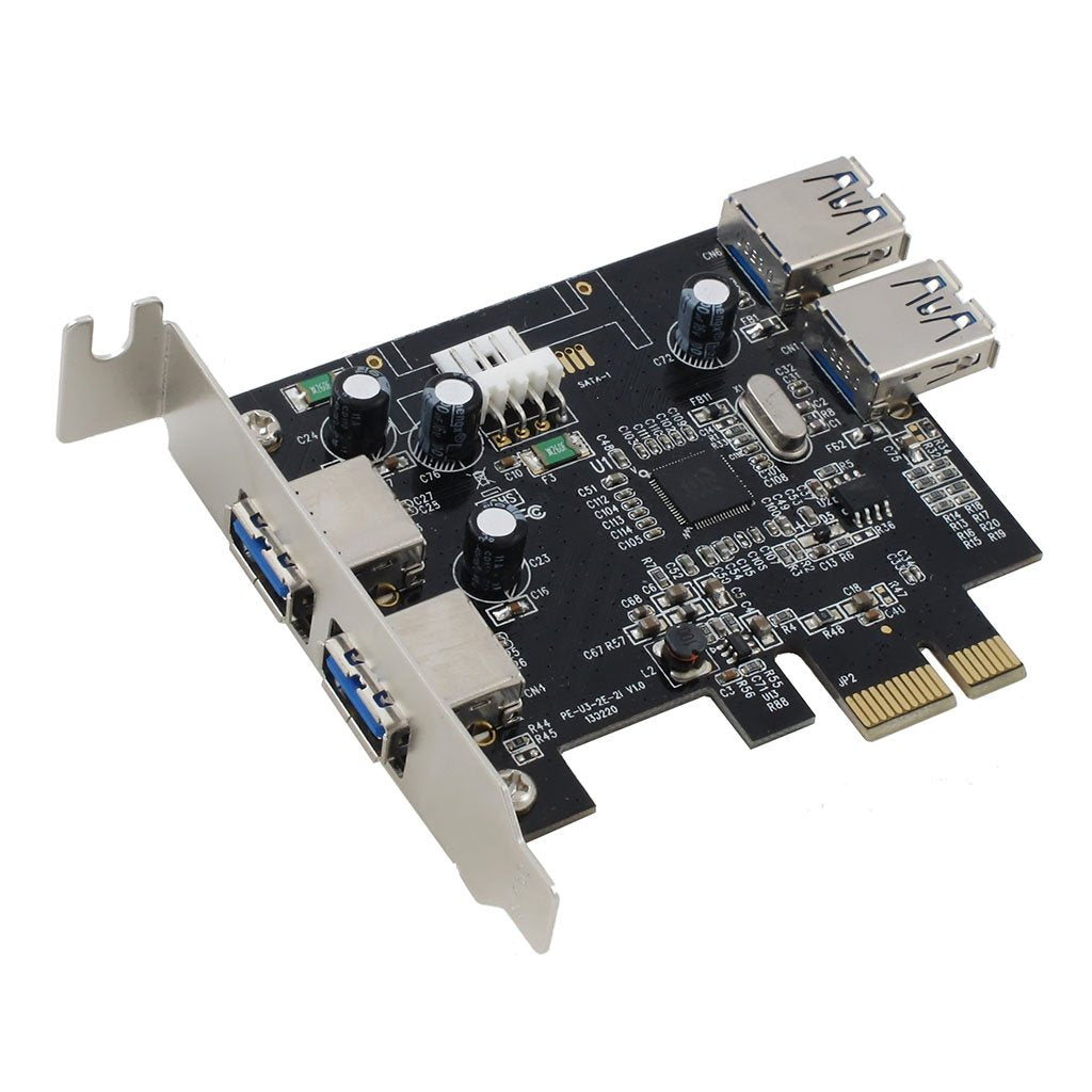 Schnittstelle PCI-E USB 3.0 4-Port (2ext./2int) Se