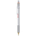 rOtring 800 Ballpoint Pen | Medium Point | Black Ink | Silver Barrel | Refillable