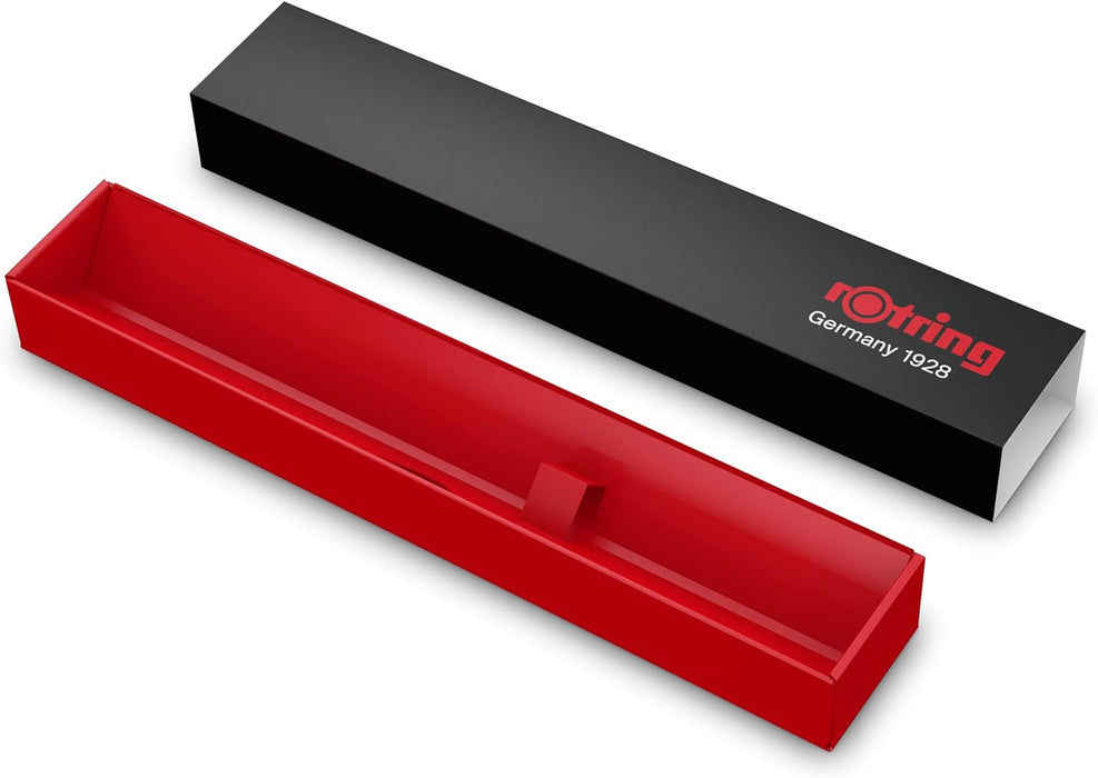 rOtring 500 Mechanical Pencil | 0.5mm HB Lead | Blue hexagonal plastic barrel and non-slip textured metal grip Blue 1 count (Pack of 1) Gift Box