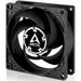 ARCTIC P8 Max - Ventola per PC, ventola per case da 80 mm ad alte prestazioni, ventola per server, controllata tramite PWM 500-5000 giri/min, ottimizzata per pressione statica, modalità 0dB