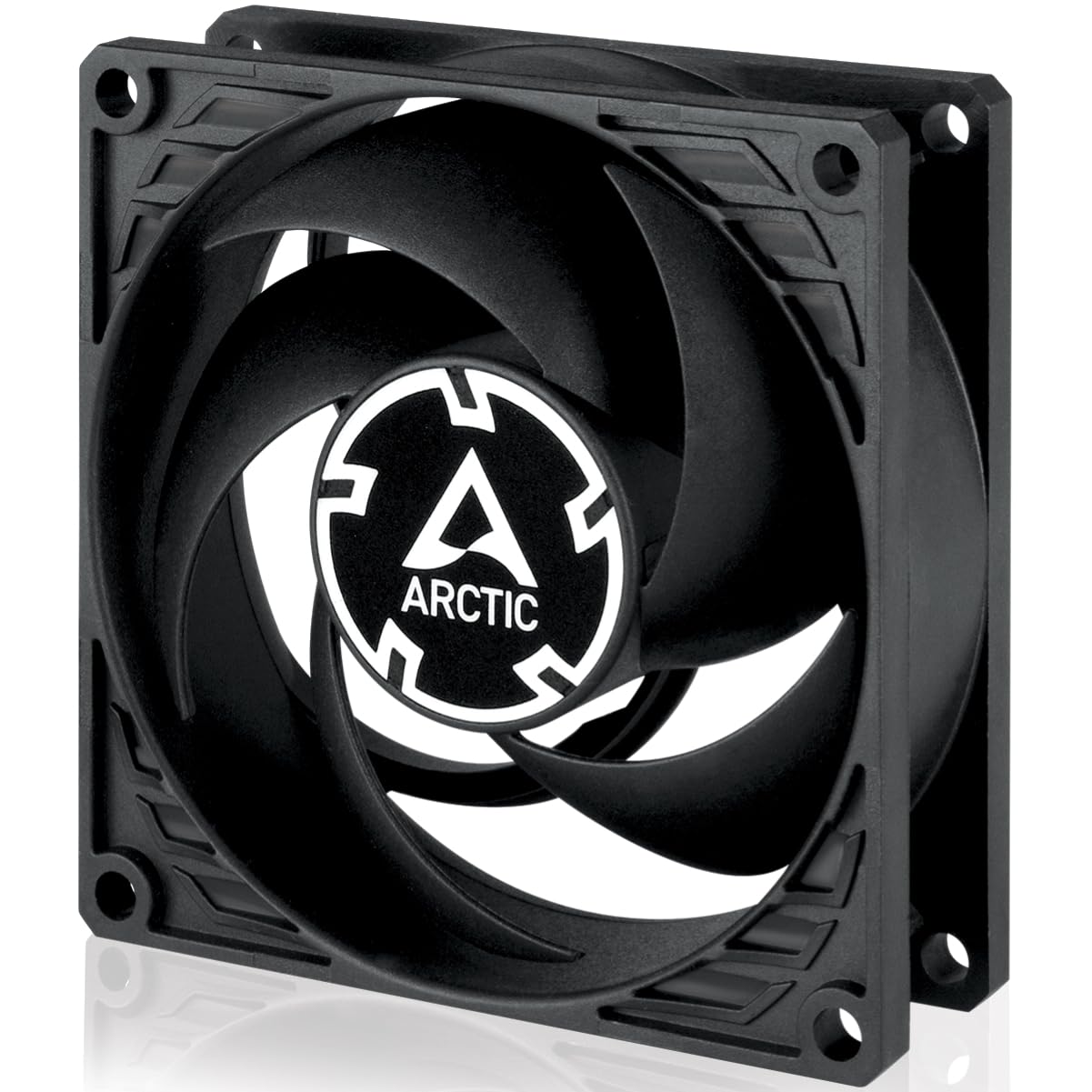 ARCTIC P8 Max - Ventola per PC, ventola per case da 80 mm ad alte prestazioni, ventola per server, controllata tramite PWM 500-5000 giri/min, ottimizzata per pressione statica, modalità 0dB
