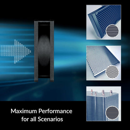 ARCTIC P8 Max - Ventola per PC, ventola per case da 80 mm ad alte prestazioni, ventola per server, controllata tramite PWM 500-5000 giri/min, ottimizzata per pressione statica, modalità 0dB