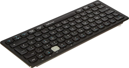 Kensington Compact Multi-Device Dual Wireless Keyboard, Bluetooth Enabled, Windows, Mac, iOS, ChromeOS Compatible, K75502DE, Black