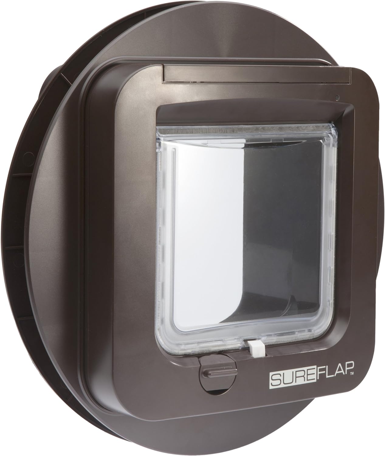SUREFEED Katzenklappe Montageadapter - braun