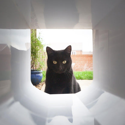 SUREFEED Katzenklappe Tunnelverlangerung - braun
