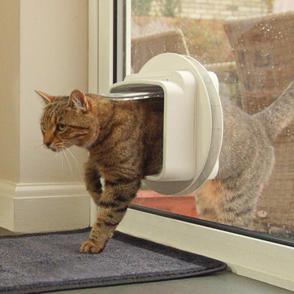 SUREFEED Mikrochipgest. DualScan Katzenklappe - we