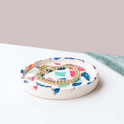 Thumbs Up DIY Terrazzo Jewellery Tray - Trinket Tray