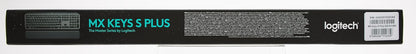 Logitech MX Keys S Plus - Graphite, QWERTY US International Layout