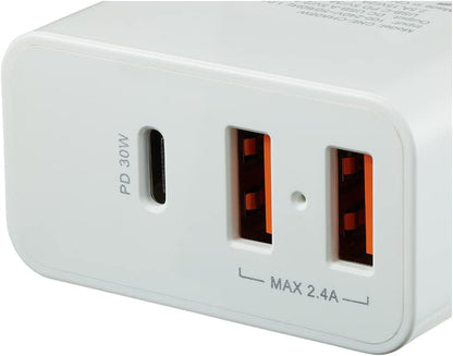 Canyon CNE-CHA08W Netzteil & Wechselrichter, 30 W, Weiß
