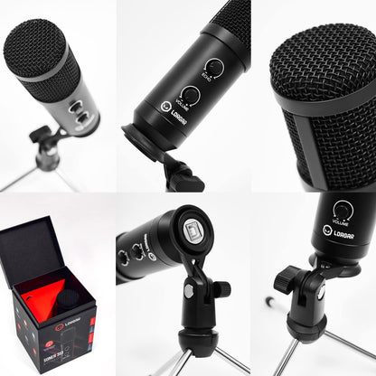 LORGAR Microphone Soner 313 Sound Control/PnP/US