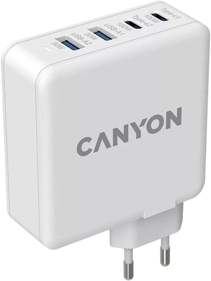 Canyon Fast Charge GaN Wall Charger H-100 (CND-CHA100W01)