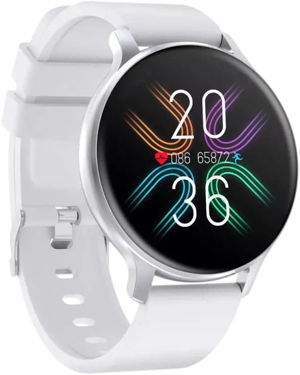 CANYON Badian SW-68 Smartwatch Silver/White 45 mm DE, 45mm