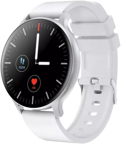 CANYON Badian SW-68 Smartwatch Silver/White 45 mm DE, 45mm