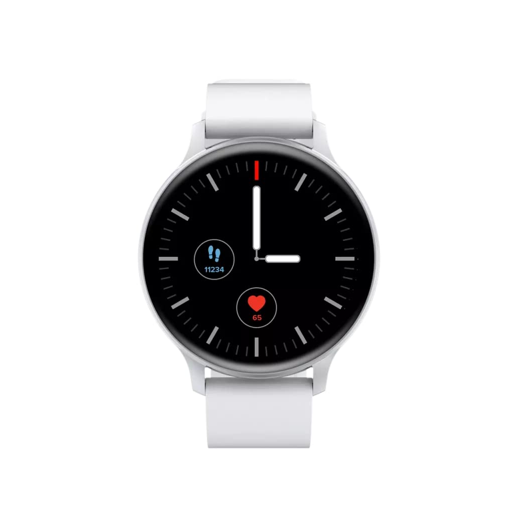 CANYON Badian SW-68 Smartwatch Silver/White 45 mm DE, 45mm