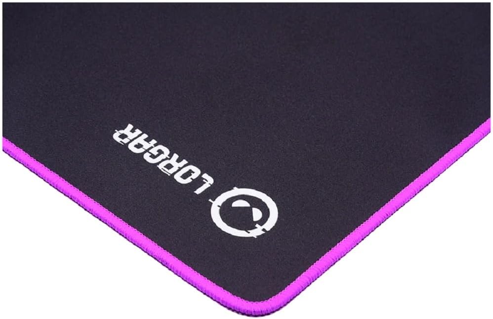 LORGAR Mousepad Main 319 900 mm x 360 mm x 3 mm High Speed Black