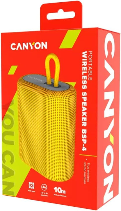 Canyon Bluetooth Speaker BSP-4 TF Reader/USB-C/5