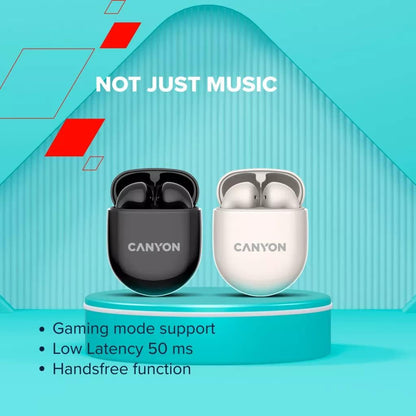 CANYON Bluetooth Headset TWS-6 Black