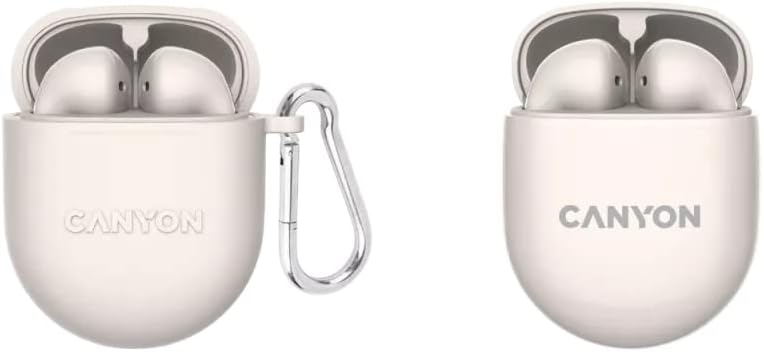 CANYON Bluetooth Headset TWS-6 Beige