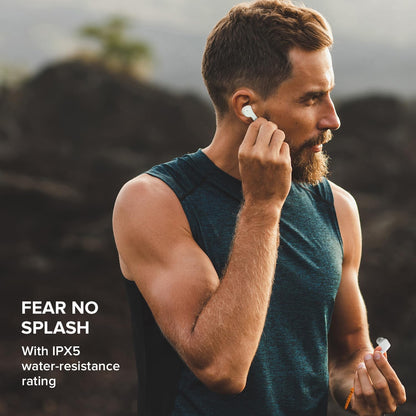 CREATIVE Zen Air Pro Lightweight True Wireless Sweatproof In-ears with Active Noise Cancellation, Ambient Mode, LE Audio, Bluetooth 5.3, IPX5, Up to 33 Hours Battery Life