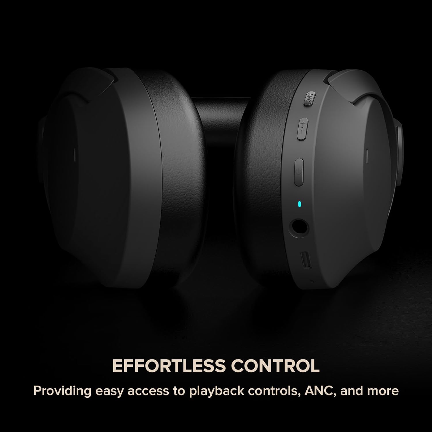 CREATIVE Zen Hybrid 2 Wireless Over-ear Headphones, Up to 67 Hours (ANC off), Hybrid Active Noise Cancellation, Ambient Mode (Cream