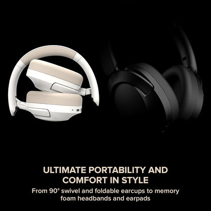 CREATIVE Zen Hybrid 2 Wireless Over-ear Headphones, Up to 67 Hours (ANC off), Hybrid Active Noise Cancellation, Ambient Mode (Cream