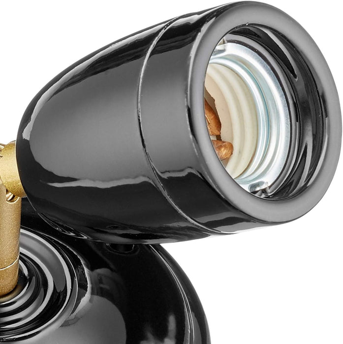 SEGULA LOEKIB Wandfassung Schwarz-Gold