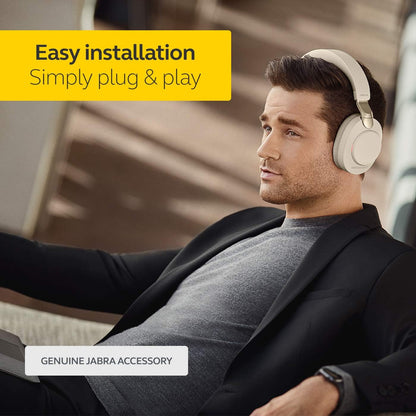 Jabra Link 380c UC USB-C Bluetooth Adapter – Wireless Dongle for Evolve2 85 and 65 Headsets Unified Communications USB-C
