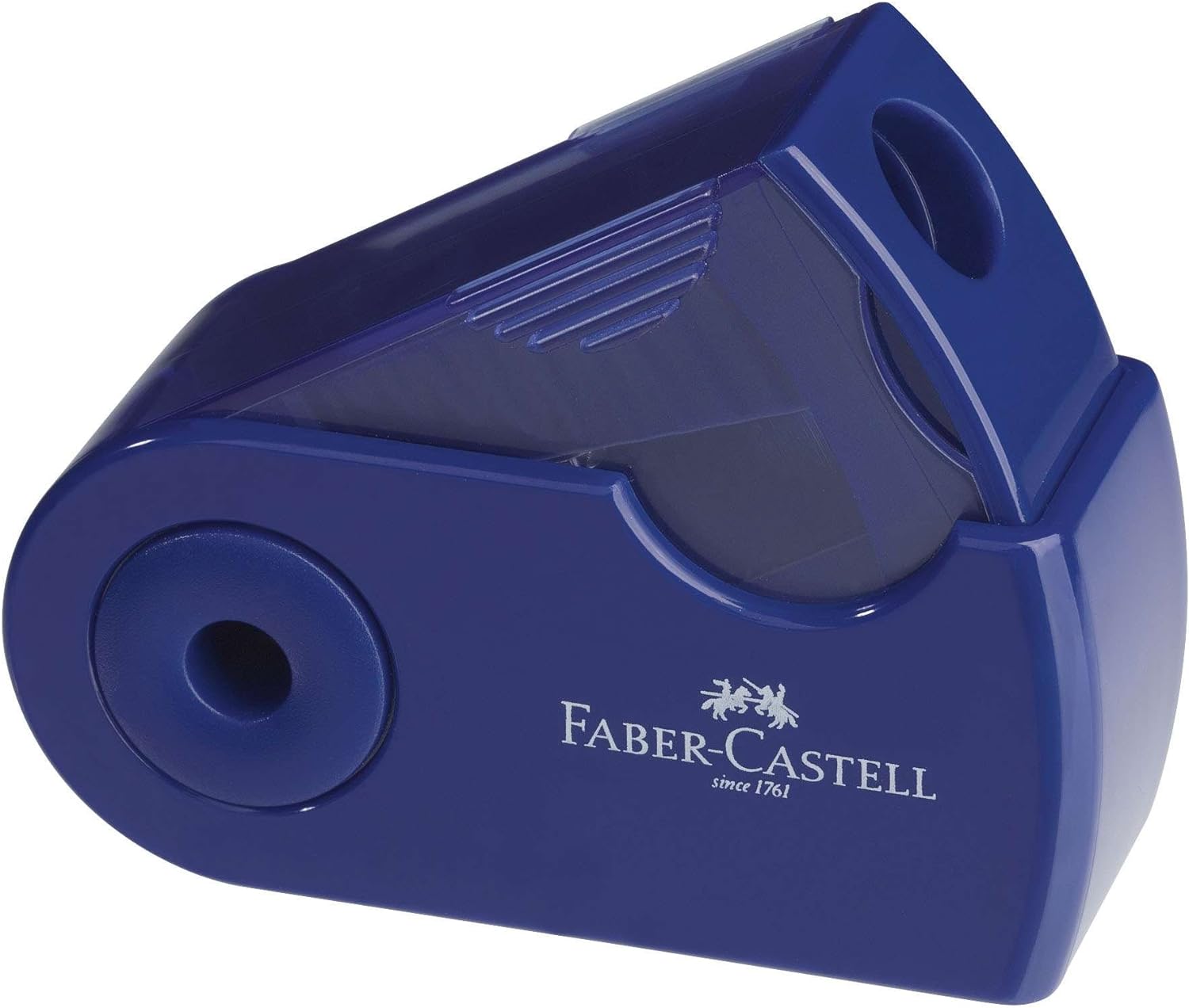 Faber Castell 182711 Mini"Sleeve" Folding Sharpener - Red/Blue