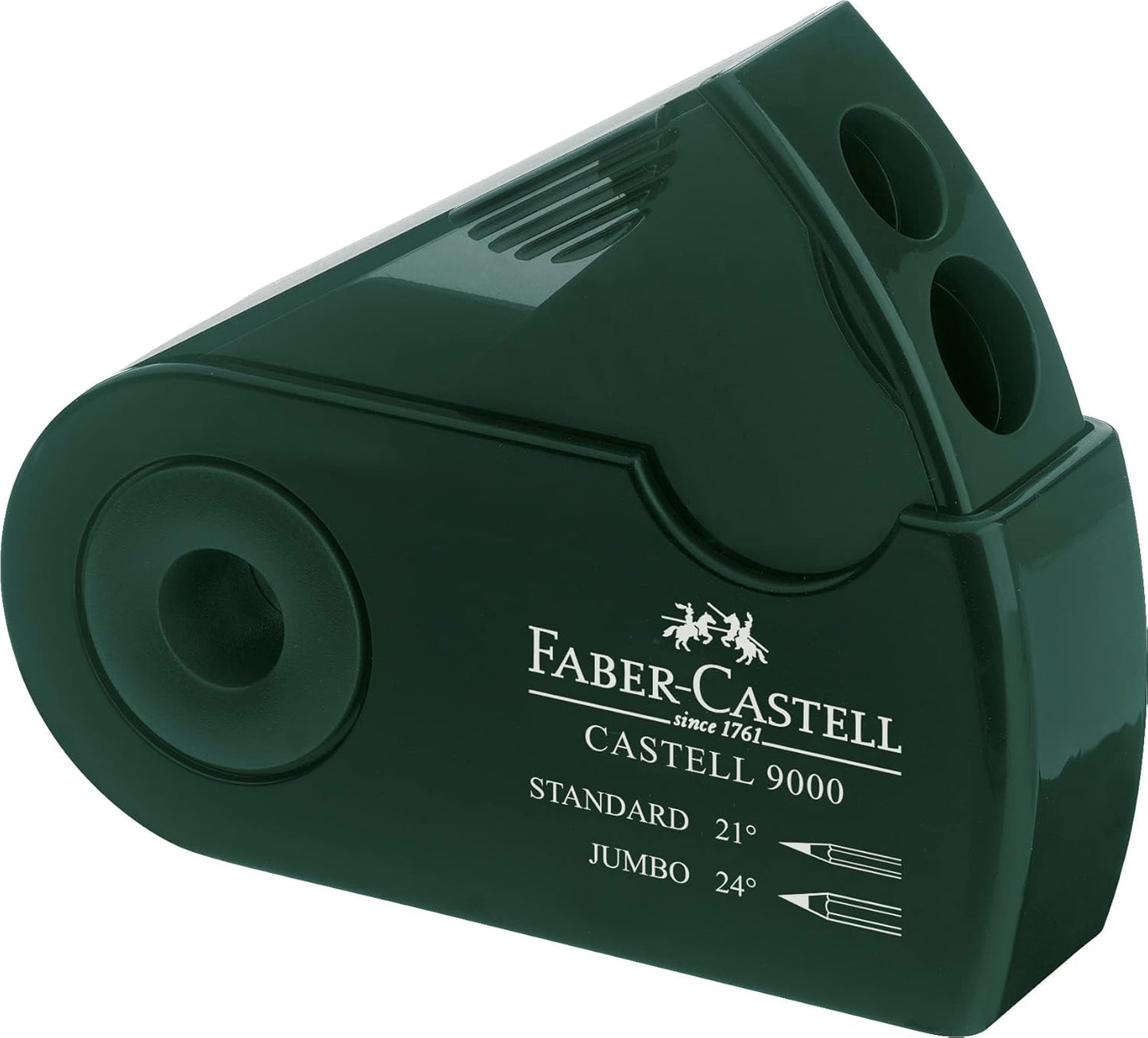 Faber-Castell Miscellaneous Castell 9000 Twin Sharpening Box, Green ...