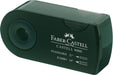 Faber-Castell Miscellaneous Castell 9000 Twin Sharpening Box, Green, For Art, Craft, Drawing, Sketching, Home, School, University, Colouring