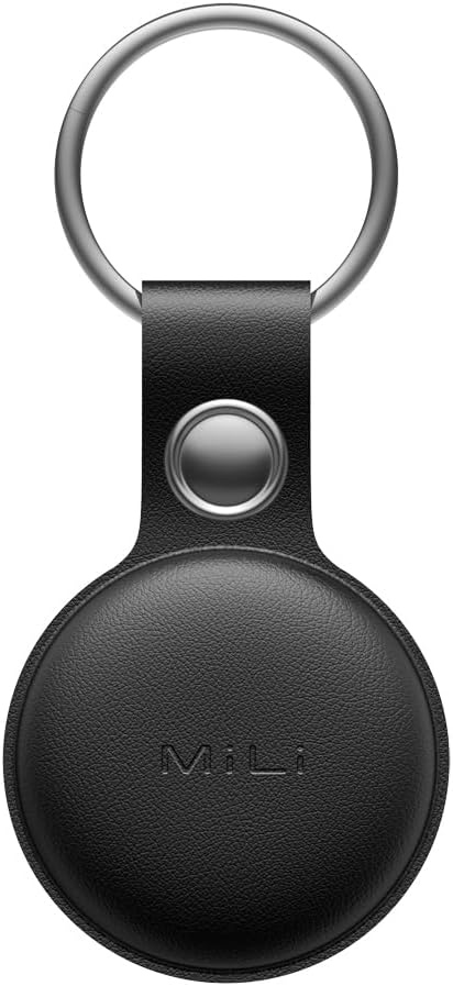 MiLi MiTag Locator Tracker Black + Key Ring Case