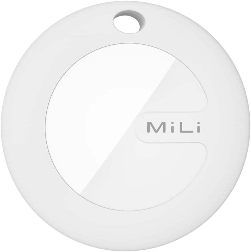 MiLi MiTag Locator Tracker Black + Key Ring Case
