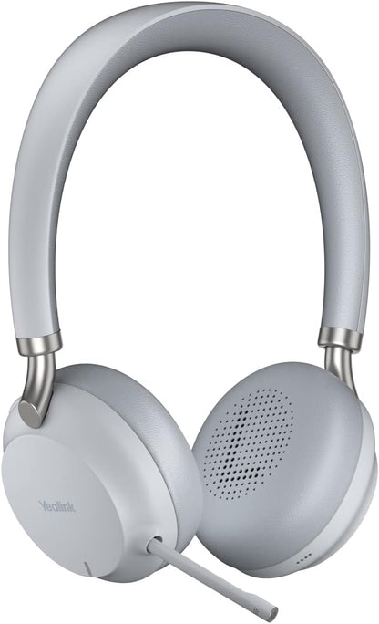 Yealink Bluetooth Headset BH72 Teams Light Grey USB-A Teams + Charging Stand