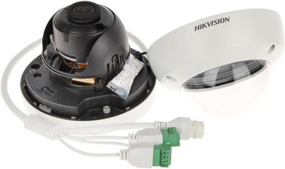HIKVISION 4 MP Vandal Mic Dome Camera DS-2CD2143G2-IU F2.8