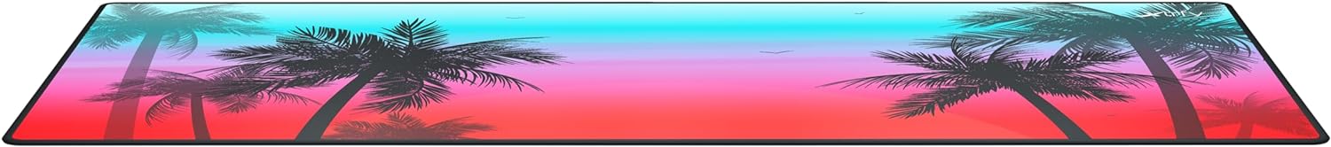 Xtrfy GP5, XL Fabric Gaming Mouse Pad (920 x 400 x 3 mm), Smooth Speed Pad for Precision, Stitched Edges, Non-Slip Underside Machine-Washable, Miami Edition