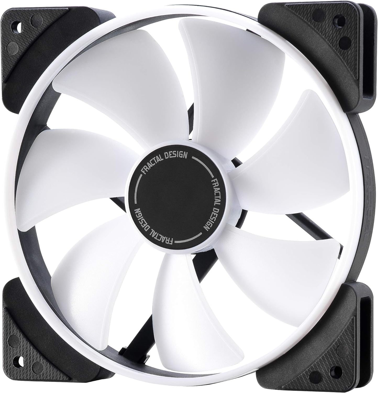 Fractal Design Prisma SL-14-140mm Silent Computer Fan - Six Green vibrantly Coloured LEDs - Optimized for Silent Computing - LLS-Bearings - TripWire Technology - Green (Single) Green 140mm
