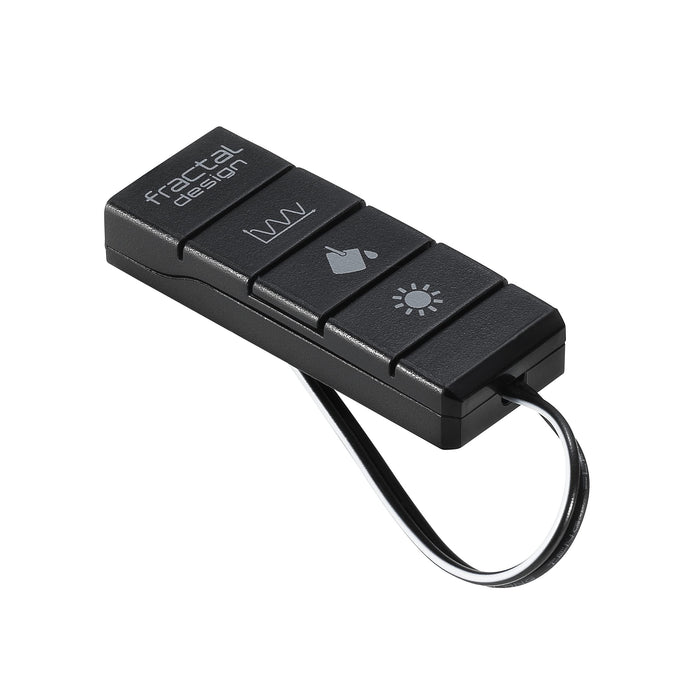 Fractal Design Adjust R1 Controller - kompatibel mit Standardmäßigen 5-V-Argb-LED-Lüftern, Leisten und -Geräten - Integrierte Magnete für die Bequeme Platzierung auf jedem Stahlgehäuse