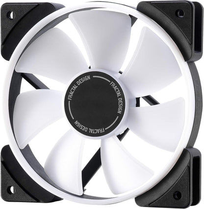 Fractal Design Prisma AL-12 – 120mm Silent Computer Fan - PWM Control - Six LEDs - ARGB - Optimized For Silent Computing - High Airflow - LLS Bearings - TripWire Technology - RGB (3-pack) PWM ARGB 3-Pack