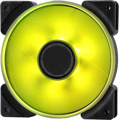 Fractal Design Prisma AL-12 – 120mm Silent Computer Fan - PWM Control - Six LEDs - ARGB - Optimized For Silent Computing - High Airflow - LLS Bearings - TripWire Technology - RGB (3-pack) PWM ARGB 3-Pack