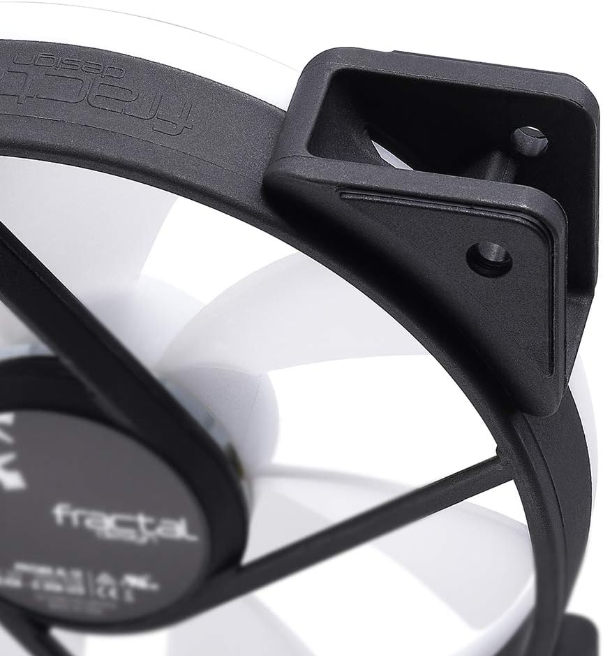 Fractal Design Prisma AL-12 – 120mm Silent Computer Fan - PWM Control - Six LEDs - ARGB - Optimized For Silent Computing - High Airflow - LLS Bearings - TripWire Technology - RGB (3-pack) PWM ARGB 3-Pack