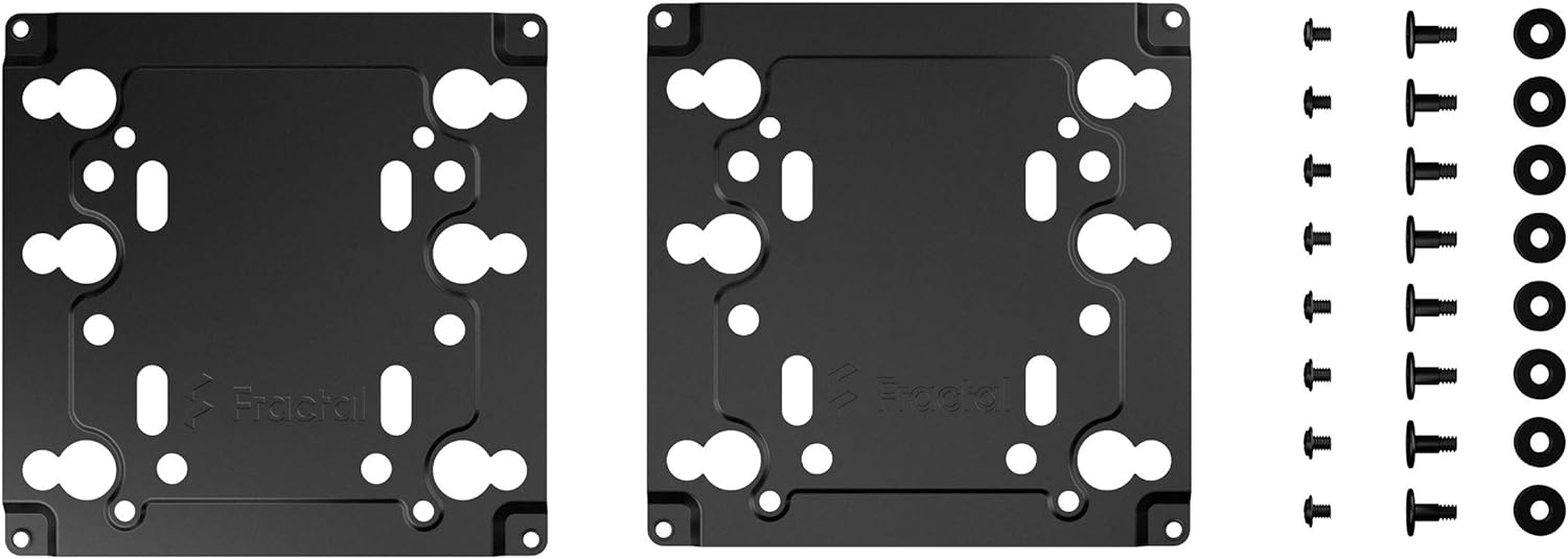 Fractal Design Universal Multi,bracket , Type A, Black, Dual pack