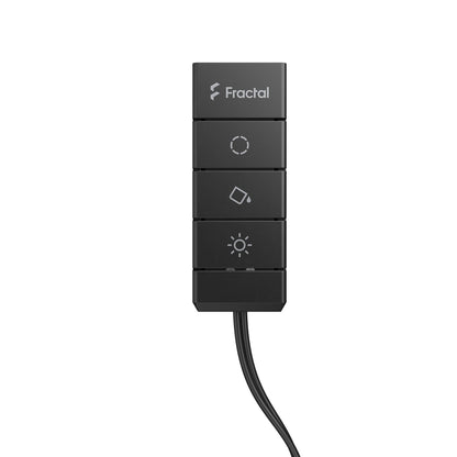 Fractal Design Adjust 2 Manual ARGB Controller for All Standard 5V ARGB LED Fans Strips and Devices Chaining Y-Cable Adapter Included, FD-A-ADJ2-001