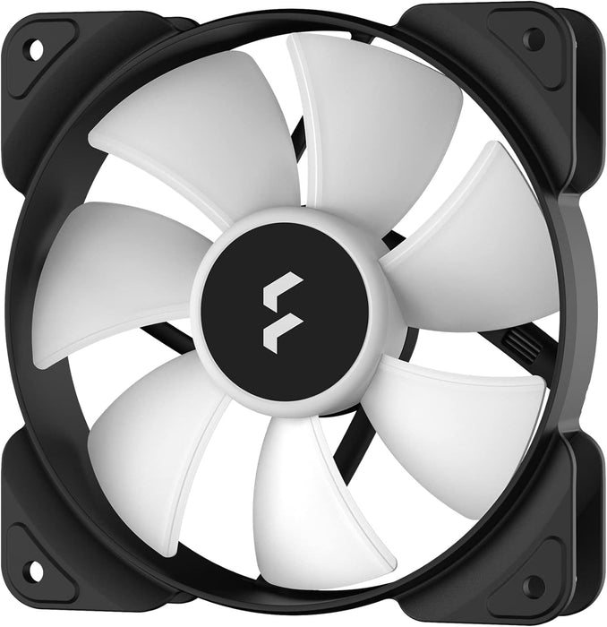 Fractal Design Aspect 12 RGB 120 mm PWM Wide 500-2000 RPM Range Black Frame 3-pack Computer Fan