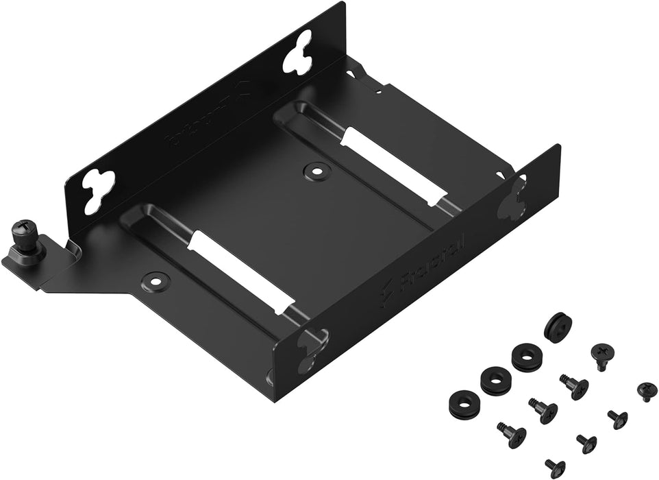 Fractal Design Hard Drive Tray Kit – Type D for Pop Series and Other Select Fractal Design Cases – Black