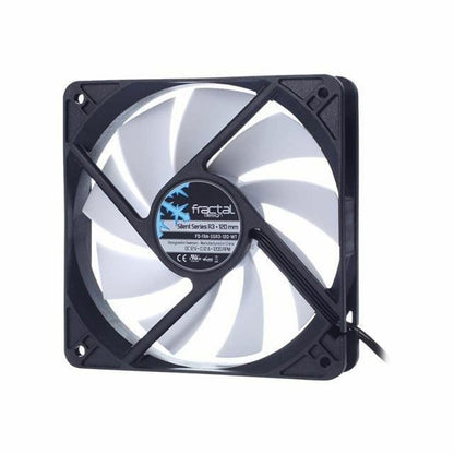 Fractal Design Silent Series R3 120mm FD-FAN-SSR3-120-WT White 120mm Single